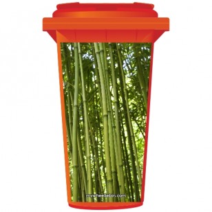 Bamboo Wheelie Bin Sticker Panel